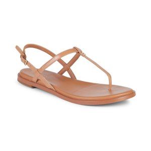 COLE HAAN Flora Thong Sandals in Pecan in size 6